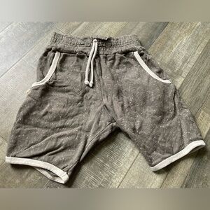 Childhoods Clothing Constellations on Faded Black Retro Shorts 8/9